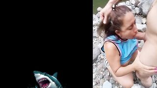 I hired a older Venezuelan woman to screw in public.