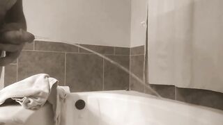 Pee Compilation Ebony & White