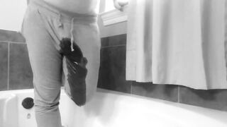 Pee Compilation Ebony & White