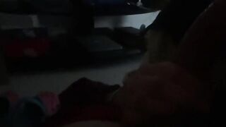 Banging in the living room whilst we see Netflix