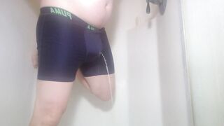 Nearly didn't make it to the shower to pee myself