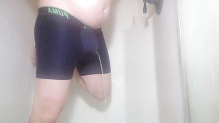 Nearly didn't make it to the shower to pee myself