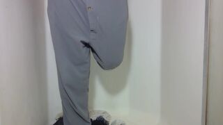 Pissing in advance of couch