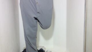 Pissing in advance of couch