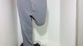 Pissing in advance of couch