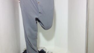 Pissing in advance of couch