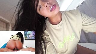 ¡Me folla por mis dos agujeros, momentos POV y doble cámara terminan con un delicioso creampie anal!