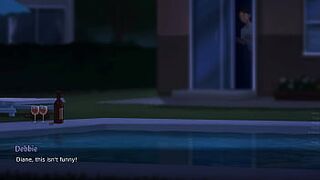 Breasty Abode mother I'd like to fuck Stepmom desires giant rod and masturbates