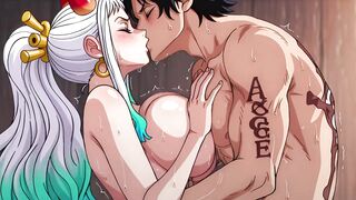 Ace x Yamato (One Piece) AI