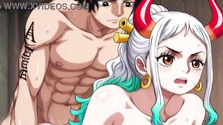 Ace x Yamato (One Piece) AI