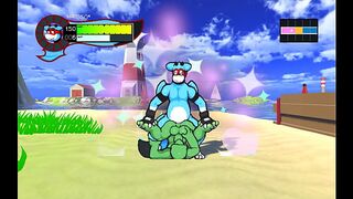 Oh So Hero [Homo Anime game PornPlay] Ep.8 endless spunk fountain with our ally hawt footjob on the beach