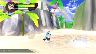 Oh So Hero [Homo Anime game PornPlay] Ep.8 endless spunk fountain with our ally hawt footjob on the beach