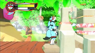 Oh So Hero [Homo Anime game PornPlay] Ep.8 endless spunk fountain with our ally hawt footjob on the beach