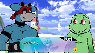 Oh So Hero [Homo Anime game PornPlay] Ep.8 endless spunk fountain with our ally hawt footjob on the beach