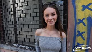 GOTFILLED Cumming inside petite sweetheart Liz Ocean