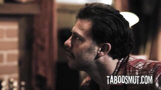 Brunette hair Teen Gets Double Permeated By 2 Pervy Neighbors