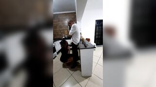 That babe had anal invasion with the bartender hidden in the pantry.