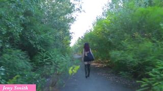 Jeny Smith masturbating in public