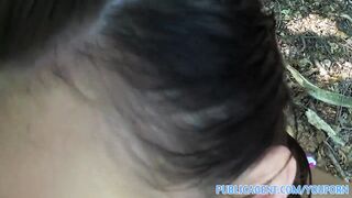 PublicAgent Hot bikini hotty gives underwater oral in advance of sex