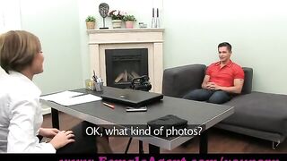 FemaleAgent. mother I'd like to fuck cums all over chaps shlong