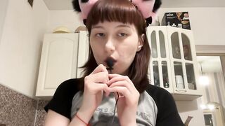 Midnight Whispers in Cat Ears – Soft, Soaked & Just for U