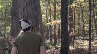 Deer Hotty Drilled in the Woods for 1st Time