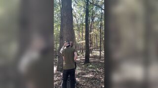 Deer Hotty Drilled in the Woods for 1st Time