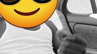 In the car once more ( large spunk fountain)