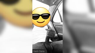 In the car once more ( large spunk fountain)