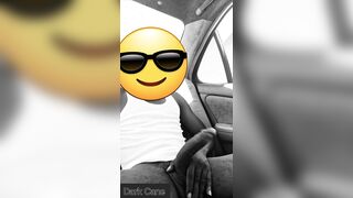 In the car once more ( large spunk fountain)