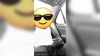 In the car once more ( large spunk fountain)