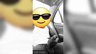 In the car once more ( large spunk fountain)