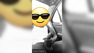 In the car once more ( large spunk fountain)