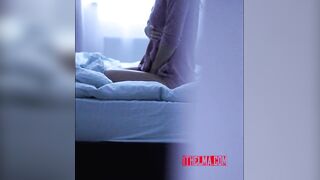 I'm waching on my most good ally's sister when that babe masturbates in her room