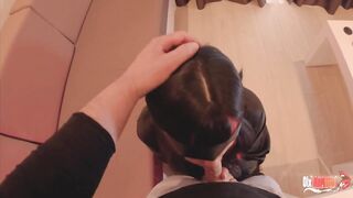 Tricked my stepmom into sucking my dong with a smack game