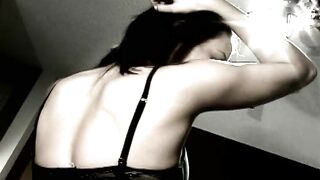 Teen Teasing and Flashing in Green Pants