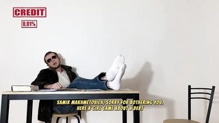 Wet wife came to pay for the loan with her soaked snatch