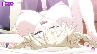 Blond cutie in ebony nylons gets banged by her boyfriend - Manga Uncensored 1080p