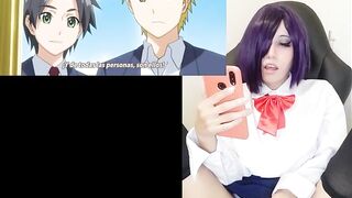 Nyauri1 Reacts to ITADAKI! SEIEKI ( uncensored) manga part two