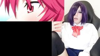 Nyauri1 Reacts to ITADAKI! SEIEKI ( uncensored) manga part two