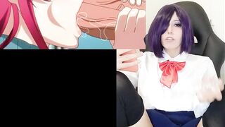 Nyauri1 Reacts to ITADAKI! SEIEKI ( uncensored) manga part two