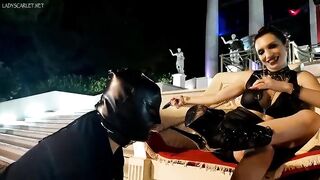 LADY SCARLET - BOOT WORSHIP AT THE PARTY