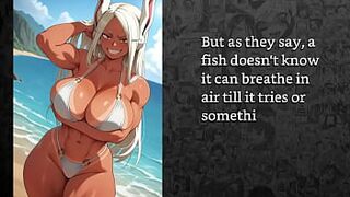 [FayGrey] Mirko from Boku no hero academia trains u in the art of sucking schlongs.