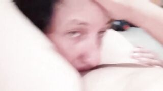 que rico me MAMAN LA CHUCHA.... mamada AMATEUR en CUARENTENA