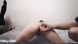 Slapping Her Booty ???? - Miley Grey