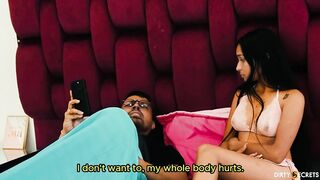 SCREWING WITH MY LOVER EMMA ANTURIN I MAKE A MISTAKE AND I PUT IT IN THE BUTT