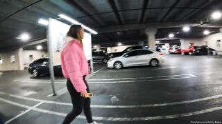 Gal Sucking Cock Stranger in Car / Sucked All The Cum