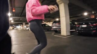 Gal Sucking Cock Stranger in Car / Sucked All The Cum