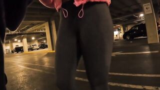 Gal Sucking Cock Stranger in Car / Sucked All The Cum