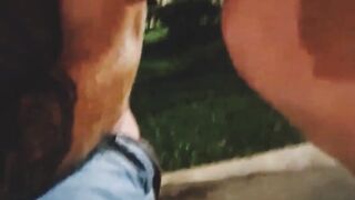 I took a chance and masturbated next to a gorgeous redhead at the bus stop.